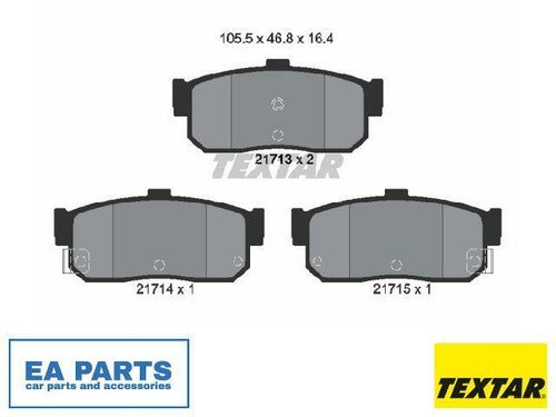 Brake pad set disc - brake, for