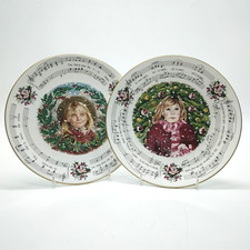 X2 Royal Doulton "Christmas
