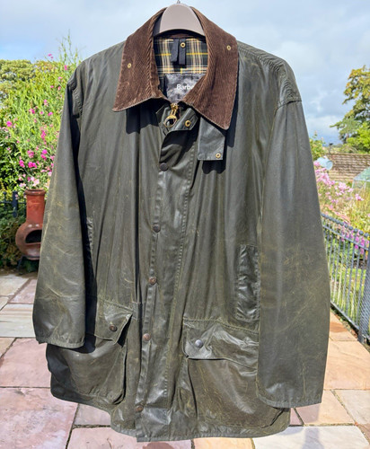 Barbour border men waxed - border, men’s