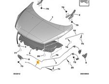 New Genuine Citroen C4  C8