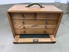 GOOD ENGINEERS OAK  TOOL BOX  16" X 11" X 8 1/2"