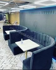 Restaurant booth seating set - booth,