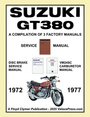 Suzuki gt380 workshop - gt380,