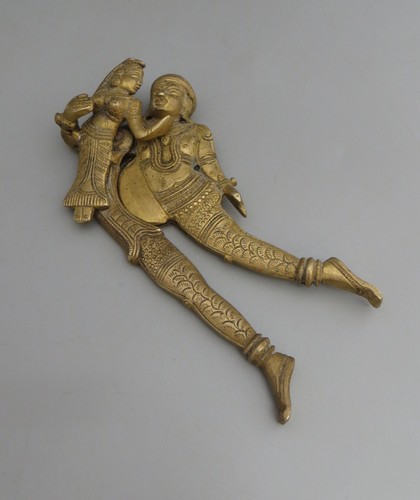 Vintage brass vishnu - vishnu, &