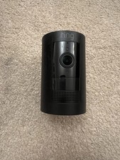 Outdoor Security Camera Ring Battery HD Wireless, Stick-Up Cam, Black