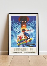 Street Fighter II A1 Poster
