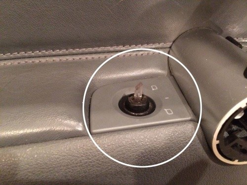 Mirror control switch button - control,