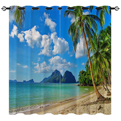 Palm tree tropical beach - tropical,