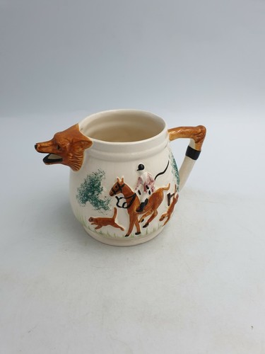 Vtg portland pottery ppc - portland, fox