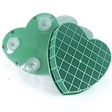Floral Foam Heart with Suction