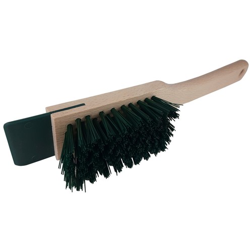 Lawnmower wire brush with - brush,