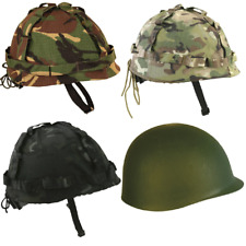 Kombat Kids Childs Fully Adjustable Plastic M1 Army Military Soldier Camo Helmet