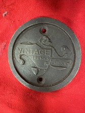 Vintage Trunks And Chests Metal Plaque.