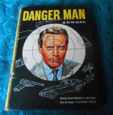 Danger Man Patrick McGoohan Annual - Hardback Book