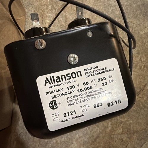 Allanson 2721 653 - 2721-653, ignition