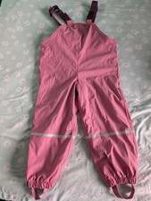 Lupilu Waterproof Trousers With Adjustable Straps Size 2-4 Years