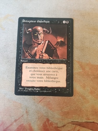 Demonic tutor revised - tutor, edition