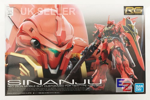 Bandai gundam sinanju - rg,