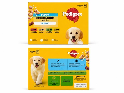 Pedigree puppy wet - pedigree, food
