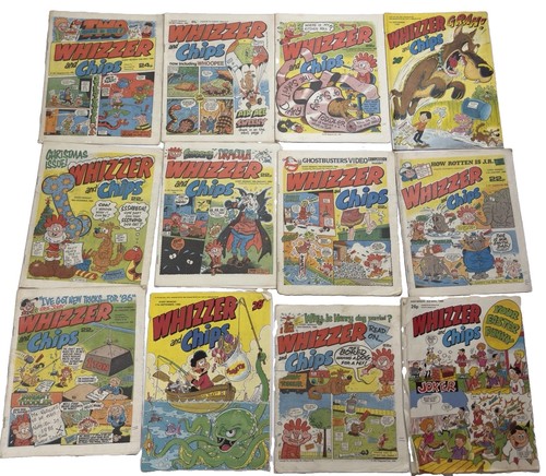 12x vintage whizzer and - 12x, chips