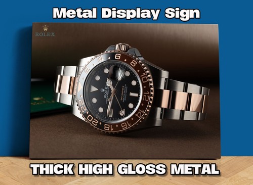 Large rolex gmt retailer gloss - large,