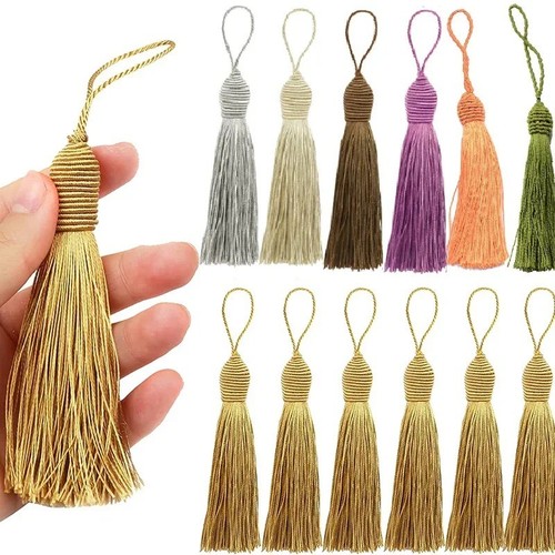 12pcs tassels silky floss - tassels,