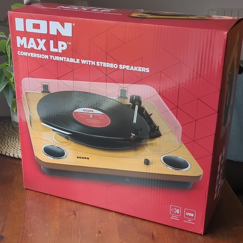 Ion max turntable - ion, lp