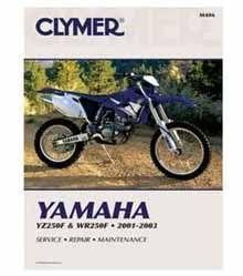 Clymer manual yamaha yz250f - clymer,