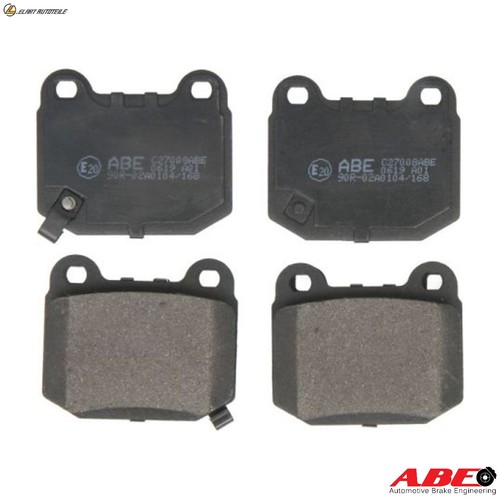 Brake pad set disc - brake,