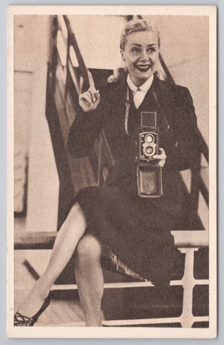 Rppc actress june havoc - rppc,