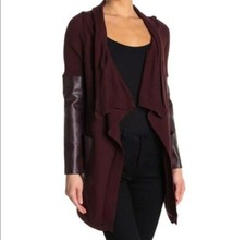 Blank NYC Burgundy Leather