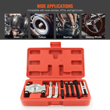 Mini Bearing Separator Puller Extractor Tool Set 9pcs For Wheels Easy Storage UK