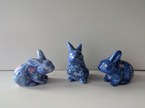 Set blue chintz ceramic - set,