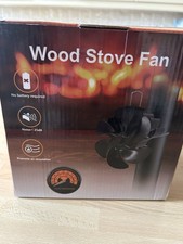 Wood Stove Fan 6 Blade Log