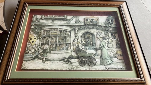 Large anton pieck art - pieck,