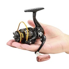 Mini Fishing Reel Folding Rocker Fishing Reel 800 Series Small Spinning Reel