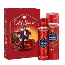 Old Spice Gentleman Gift Set – Captain Deodorant Spray & Shower Gel