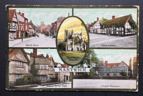 Vintage multiview postcard - vintage,