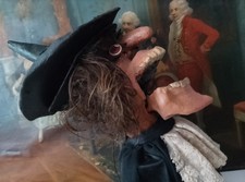 An Original British Conquistador/Witch Ventriloquist Hand held Stick Puppet.