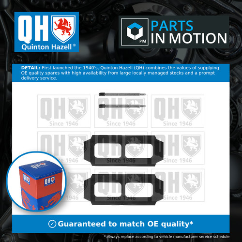 Brake pad fitting kit fits - pad,