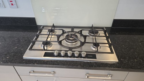 Aeg hgx75400sm hob - hob, gas