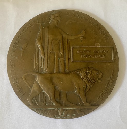 Genuine ww1 death - genuine,