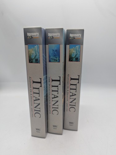 Titanic discovery channel - titanic, vhs