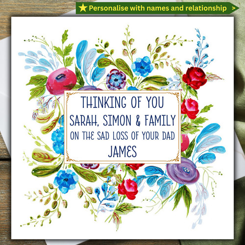Personalised sympathy - personalised,