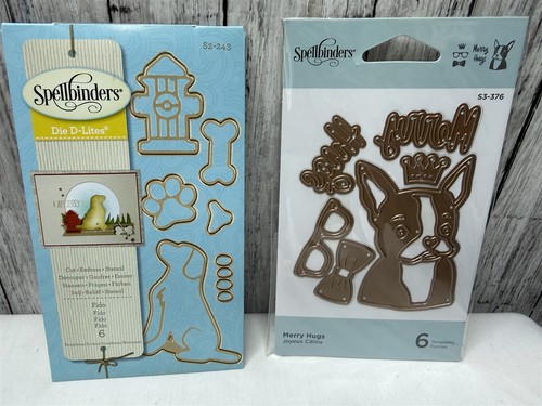 Spellbinders fido merry - fido, hugs