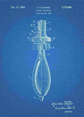 Mortar shell patent - shell, a4