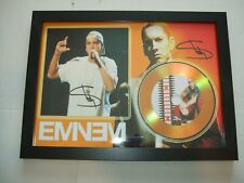 EMINEM  LIMITED EDITION SIGNED   AUTOGRAPH 69 FRAMED A4