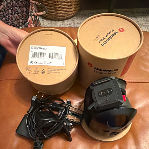 Manfrotto genie pan tilt - ii, pan/tilt