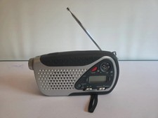 Wind up emergency fm radio withtorch Dynamo camping retro