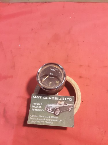 Triumph tr4 oil gauge - 4a,